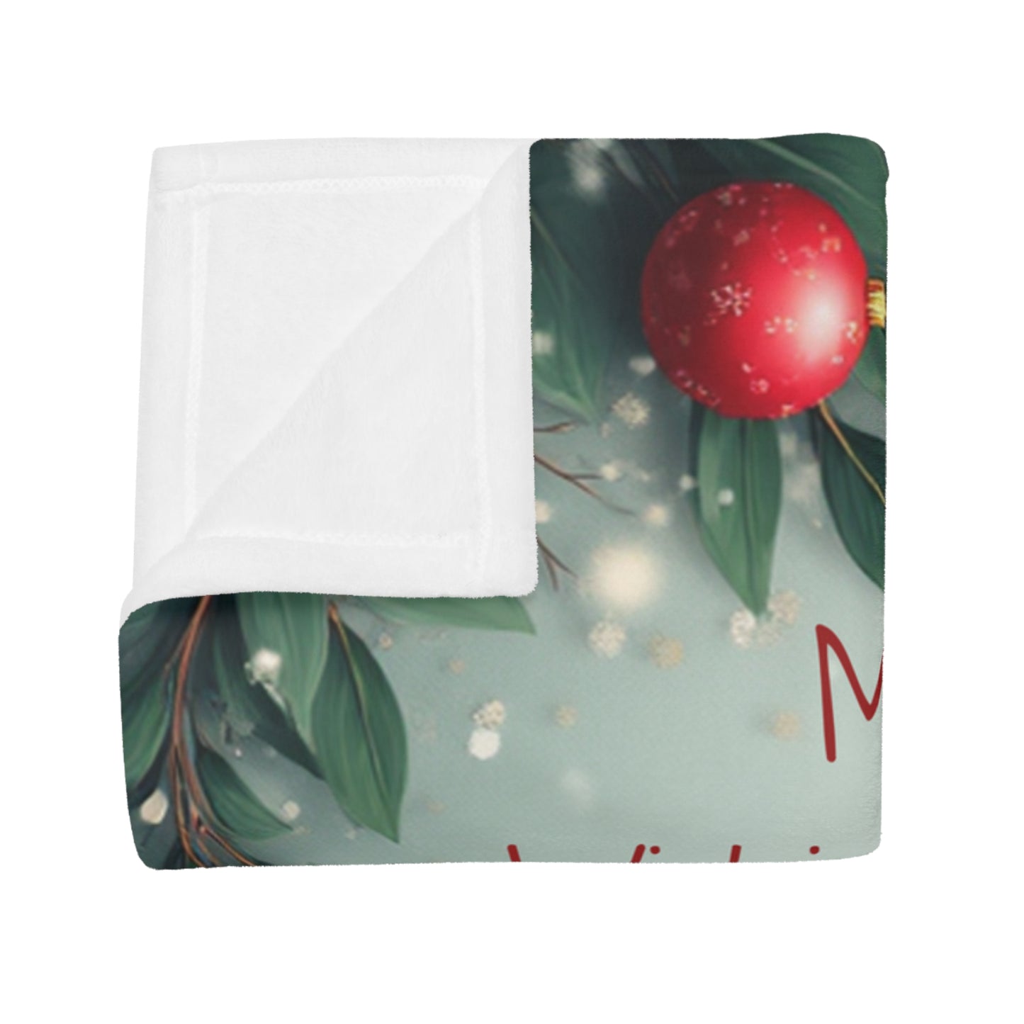 Christmas Puppy Plush Fleece Blanket